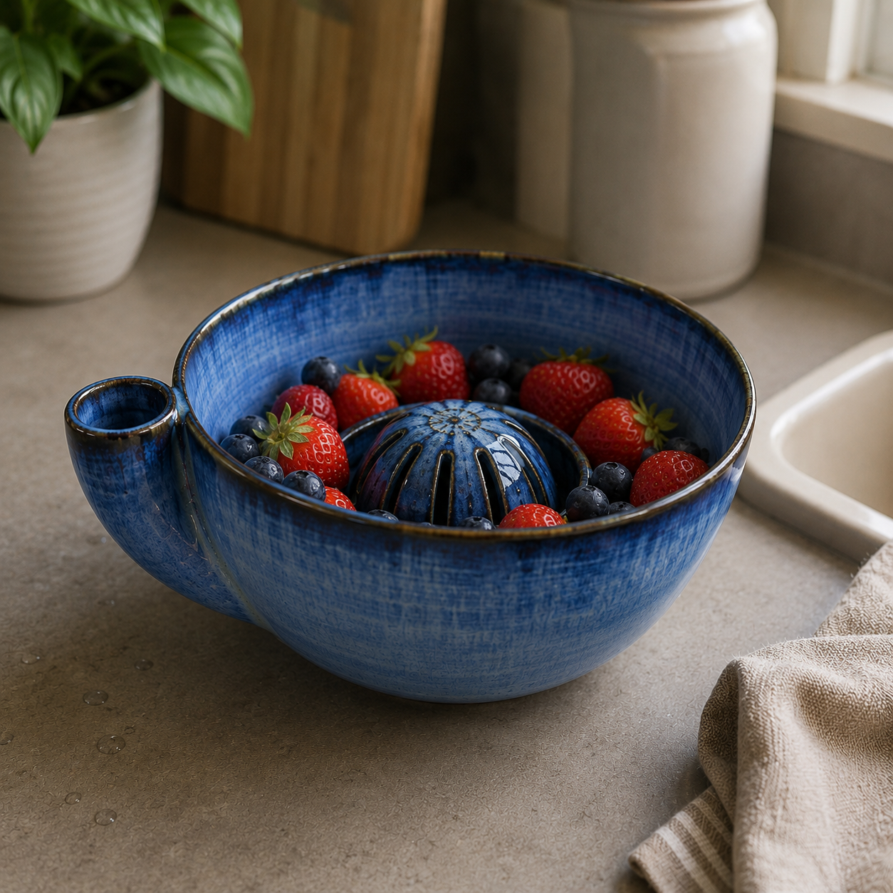 Citrus Rinse Berry Bowl
