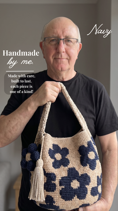 Crochet Flower Bag